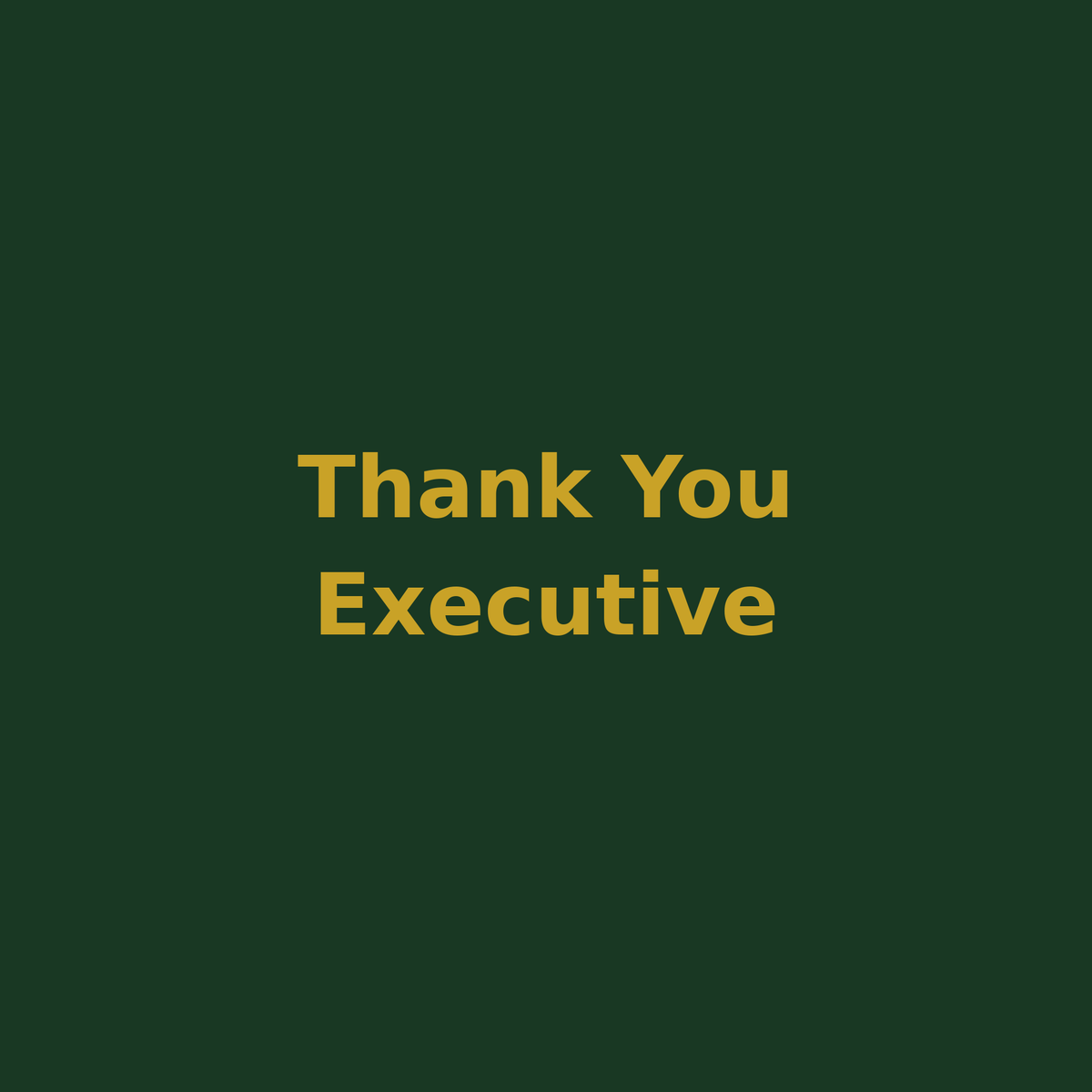 Thank You Executive placeholder image
