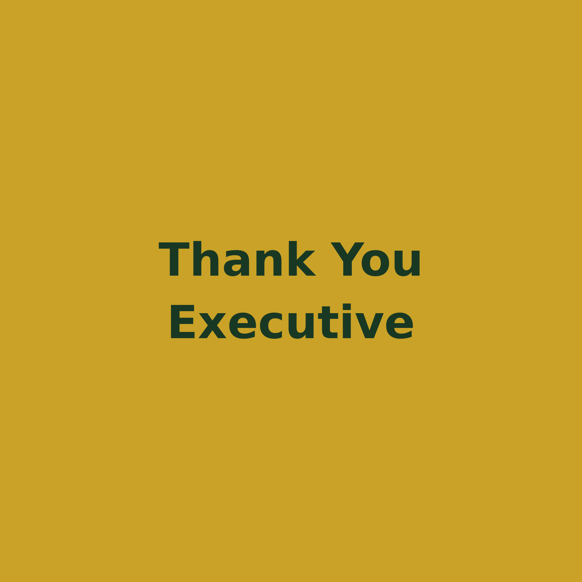 Thank You Executive placeholder image